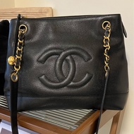 Chanel vintage 黑金金球奶粉包