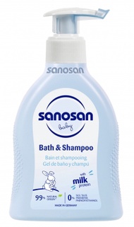 sanosan 珊諾 baby re:mind極潤洗髮沐浴露 200ml