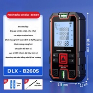 Máy Đo Khoảng Cách Laser Delixi Đo Lazer Đa Năng Đo Laser Xây Dựng M50/M70/M100/M120