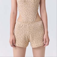 Ahalf - Polka dot Biker shorts กางเกงขาสั้นไบค์เกอร์ลายจุด