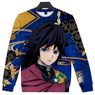 เสื้อกันหนาวแขนยาวพิมพ์ลายการ์ตูน Kimetsu No Yaiba Kamado Nezuko 3d