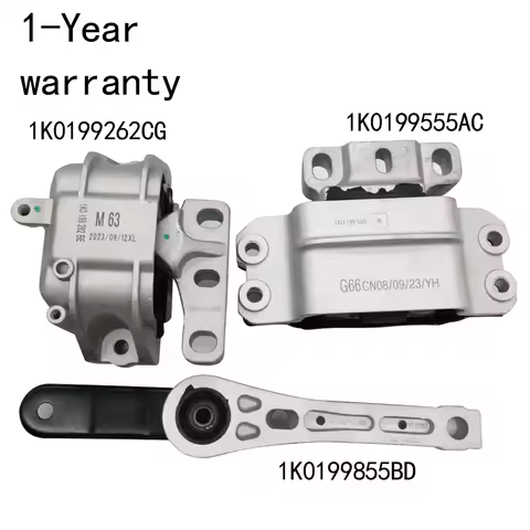 A Set Engine Support 1K0199262CG 1K0199555AC 1K0199855BD for Skoda Superb Yeti Octavia Audi A3 S3 VW