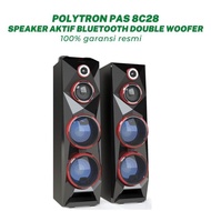 Speaker Aktif Polytron Pas 8C28 Speaker Bluetooth Karaoke