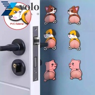 YOLO Car Sticker Anti-scratch Animal Tape Crash Strip Car Bumper Rearview Mirror Phone Decoration