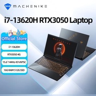Machenike S15 RTX3050 Gaming Laptop 2026 Brand New Laptop (i5-13420H/i7-13620H, 16G, 512GB SSD, 15.6