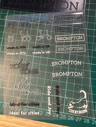 Brompton 點綴貼紙