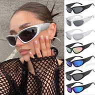 Millennium Fashion Male Personality Street Photography Sunglasses Female Korean Cyberpunk Laser Sung