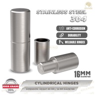 Stainless 304  Cylindrical Hinges (10mm to 25mm)  - Gold Mind Everyday Low Price