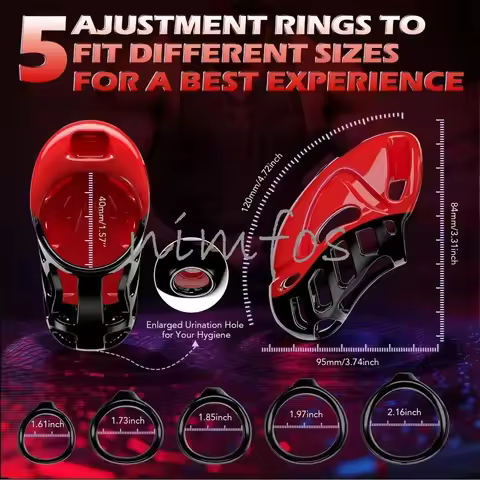 App Remote Control Chastity Lock Male Chastity Cage Device Abstinence Bondage BDSM