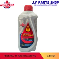 FEDERAL RACING OIL 10W-40 FULL SYNTHETIC 1L