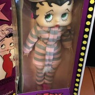 1986 Betty Boop 女畫家冬日套裝大公仔No.8110