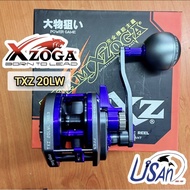XZOGA SALTWATER POWER GAME REEL TXZ20LW - LEFT/RIGHT XZOGA JIGGING REEL BOTTOM REEL BC BAITCASTING R