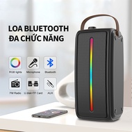 Loa Karaoke Mini Loa Blutooth Loa Nghe Nhạc Xách Tay Bluetooth BKK BK87A (Kèm Mic) Loa Karaoke Di Độ