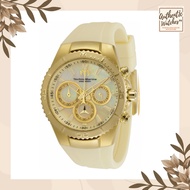 Technomarine 220080 Sea Manta Mother of Pearl Champagne Strap Quartz Chronograph 40mm Women's Watch