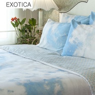 EXOTICA  ชุดผ้าปูที่นอนรัดมุม+ปลอกหมอนหนุน ลาย On Cloud Nine สำหรับเตียง 6 ฟุต / 5 ฟุต (ผ้าปู ปลอกหม