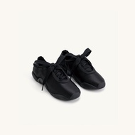 JW PEI | รองเท้าบัลเล่ต์สไตล์เรโทรสีเงินสำหรับผู้หญิง