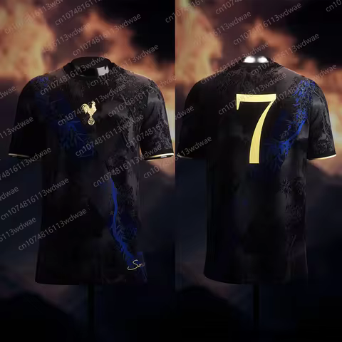 25-26 T-shirt For Men England Football Jersey Short Sleeve Quick Drying Sonny 7 Jersey Kit Son Heung