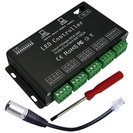 12 Channel DMX Decoder RGB LED Controller 60A PWM DMX512 Dimmer Driver for RGB LED Strip and LED Mod