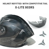 For X-Lite X-803 X-803RS X803 X803RS Helmet Decoration Accessories Motorcycle Rear Trim He