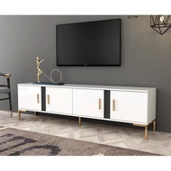 BLUESTONE Modern Industrial TV Console