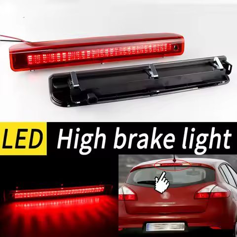 1pc Third 3Rd Brake Light, LED Stop Lamp for Renault Megane Hatchback MK3 2008-2016 OEM: 265900006R 