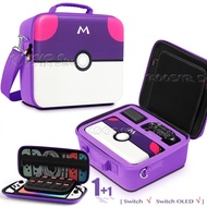 Nintendo Switch OLED Pokemon Cute Carrying Case Hard Cover Shell Storage Shoulder Bag for NS Switch OLED Console Accessories