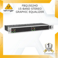 BEHRINGER ULTRAGRAPH PRO FBQ1502HD High-Definition 15-Band Stereo Graphic Equalizer with FBQ Feedbac