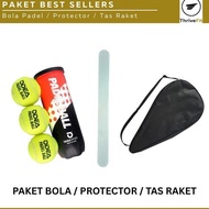 Padel Ball Package Padel Protector/ Padel Racket Bag/