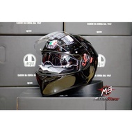 Agv K3-SV Hat Glossy black with pinlock included (Genuine)