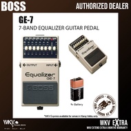 Boss GE-7 7-Band Graphic Equalizer Guitar Effect Pedal (GE7 / GE 7)