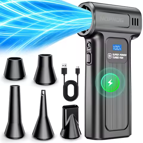 Blower Turbo Fan Outdoors RV Car Cleaning Blowing Tools Violence Jet Fan Electric Snow Removal Multi