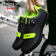 Ready stock [big sale] cycling shoes professional men women sport/training shoes breathable road bike shoes cycling shoes lockless P340