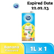 [TKM] 1Litre Dutch Lady UHT Milk Banana (Expired Date 22.02.23)