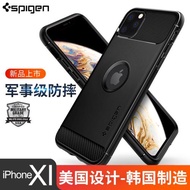 Spigen 適用于蘋果11手機殼iPhone11 pro硅膠全包保護套11MAX