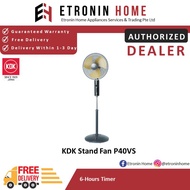 KDK Stand Fan with timer P40VS
