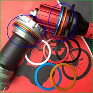 Mountain Road Aluminum Alloy Central Axle Washer BB Taji Flywheel Washer 1/1.5/2mm Washer Hub Washer