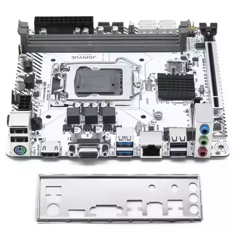 JGINYUE H97 ITX LGA 1150 Motherboard Intel i3 i5 i7 E3 CPU DDR3 1600MHz 16GB M.2 NVME SATA USB3.0 VG