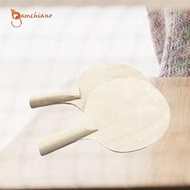 [Gamchiano] Kids Table Tennis Rackets for Custom Art Projects Unfinished Wooden Paddles