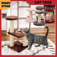 Cat Scratcher Tree Poles Tree Board Condo House Toys Small Cat Tree  Cat Scratcher For Kitten And Adult