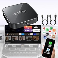Car TV Mate Pro with Wireless CarPlay and Android Auto Adapter,Upgrade HDMl Multimedia Adapter for T