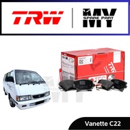 TRW Vanette C22 Front Brake Disc Pad
