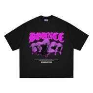 Domination Labs Boxy Tshirt Oversize 20s BlackBOUNCE