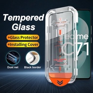 For Realme C71 Full Coverage Tempered Glass For Realme C73 GT 7T 7 GT Neo 5 Neo 7 Turbo Narzo 80 Lit