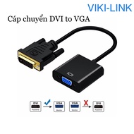 VIKI LINK DVI (24+1) to VGA Converter Cable - DVI to Monitor Converter Cable