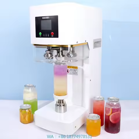 and Cups Canning System Can Sealing Machine AutomatCan Sealer Machine for Sealing Cans Bottles ic