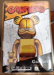 Bearbrick Garfield Gold Chrome 400%