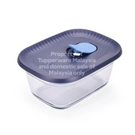 [READY STOCK] Tupperware Voila Rectangular Glass Food Storage Container Collection l 400 ml
