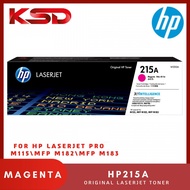 HP 215A Black / Magenta / Cyan / Yellow Original LaserJet Toner Cartridge