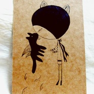 大頭症女孩萬用明信片-美少女戰士篇