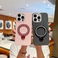Magsafe ringstand glitter case layer blink glitter samsung S24 S24plus S24ultra S24fe S25 S25plus S2